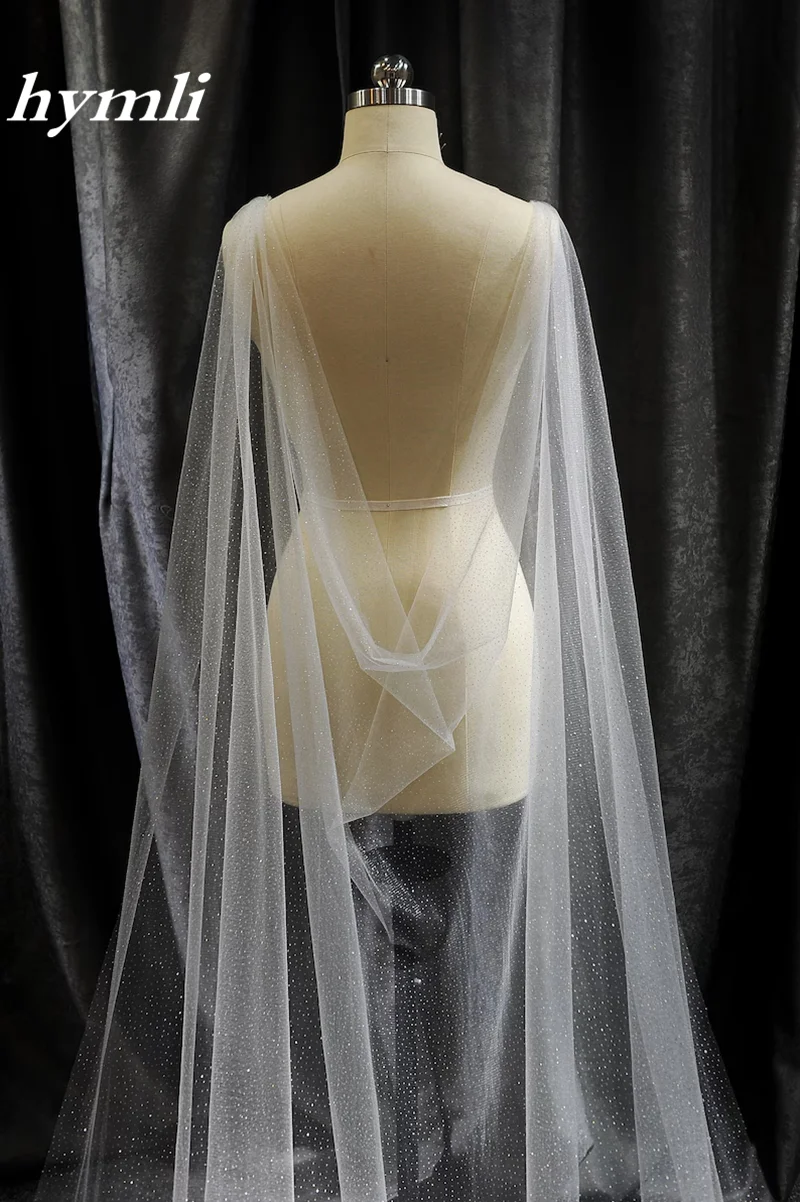 Sparkle cape, Drap cape , Bridal cape , cathedral wedding cloak ,shoulder veil