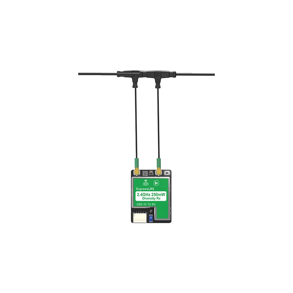 IFlight ExpressLRS prawdziwy odbiornik o układzie różnicowym podwójna antena tryb Gemini 2.4G/900MHz dla drona wyścigowego RC DIY FPV