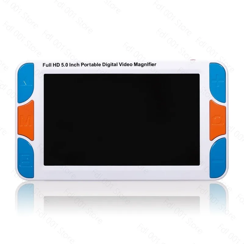 Handheld 5 Inch Digital Magnifier Portable Electronic Reading Visual Aid for Low Vision Students Elderly