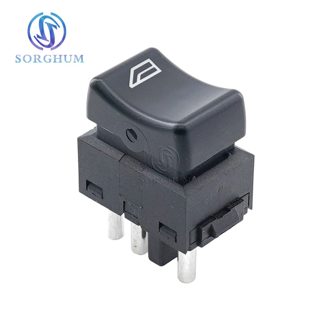 Sorghum 3944084 1362546 231007 4 Pins Black Window Switch Panel Switches Button Unit For Volvo Truck Car Accessories.