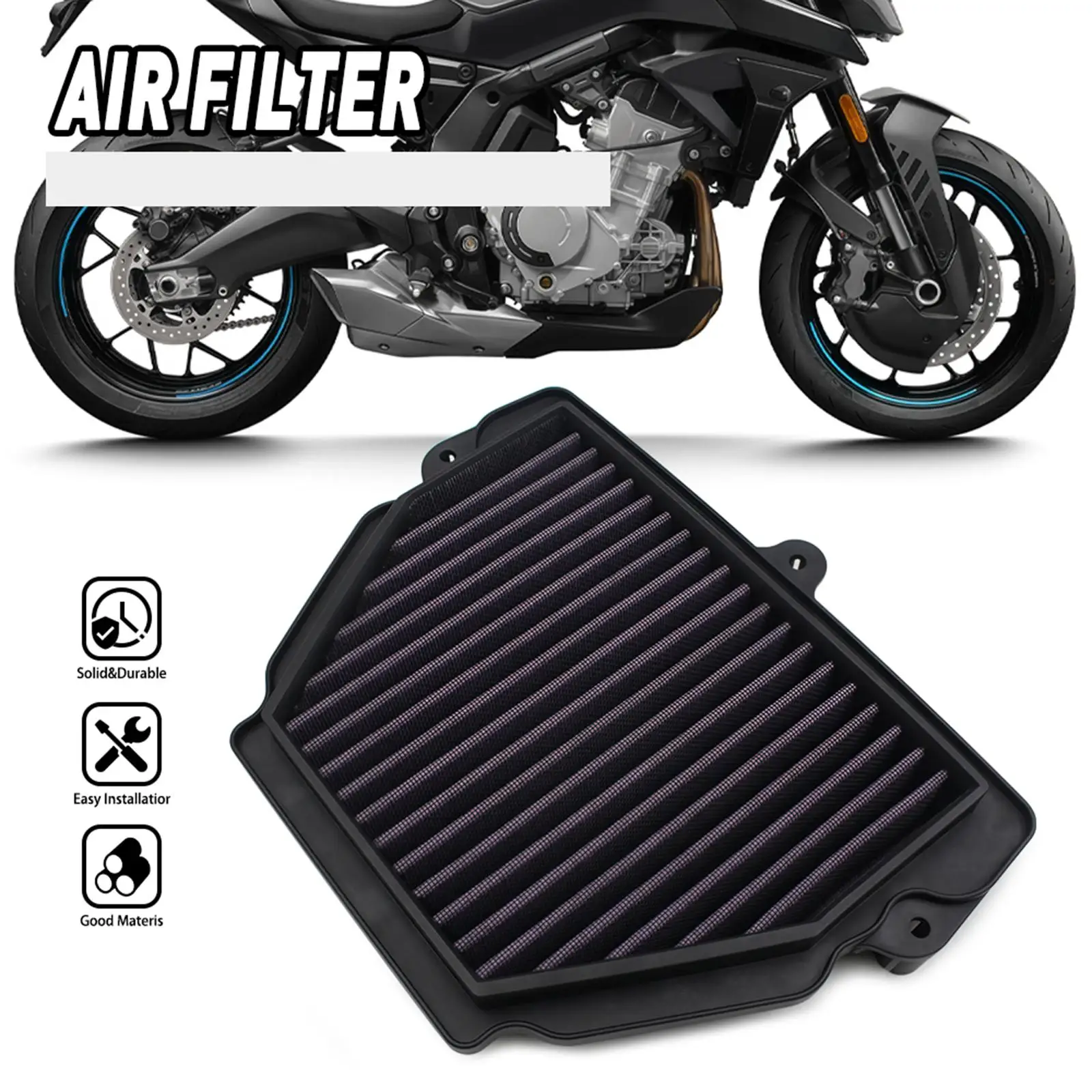 Motorbike Maintenance Air Filter Cleaner Professional Replace Part for Spring Breeze 675SR 675NK