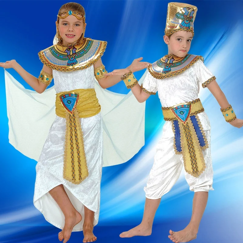 الفرعون المصري تأثيري لوهوين العرقية زي المرأة ملابس المسرح التقليدية الصيف مادة النايلون 7%-80% المحتوى