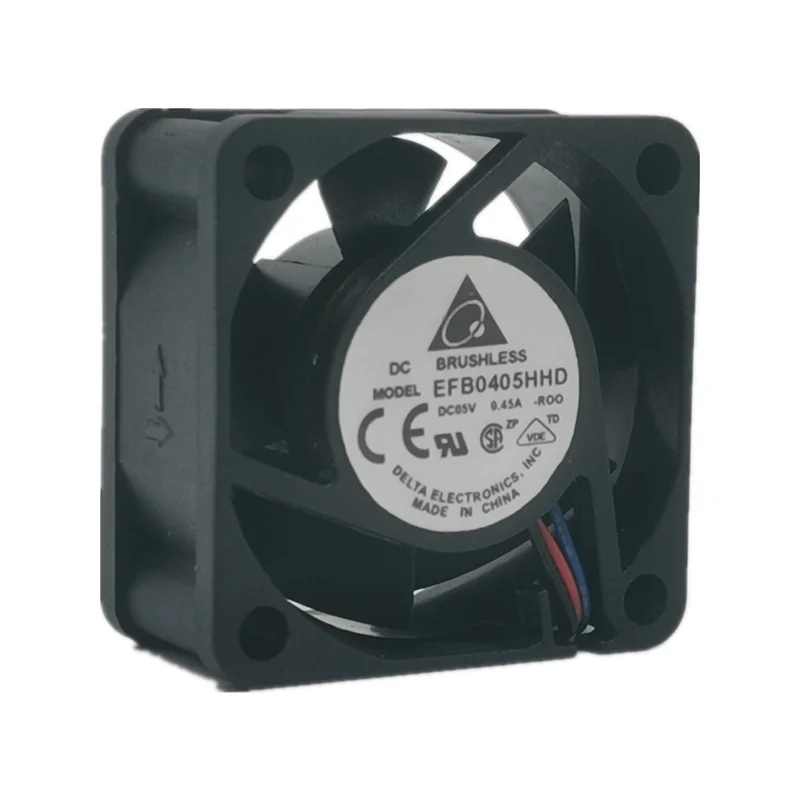 New delta EFB0405HHD 4020 5V 0.45a 4cm switch server power fan