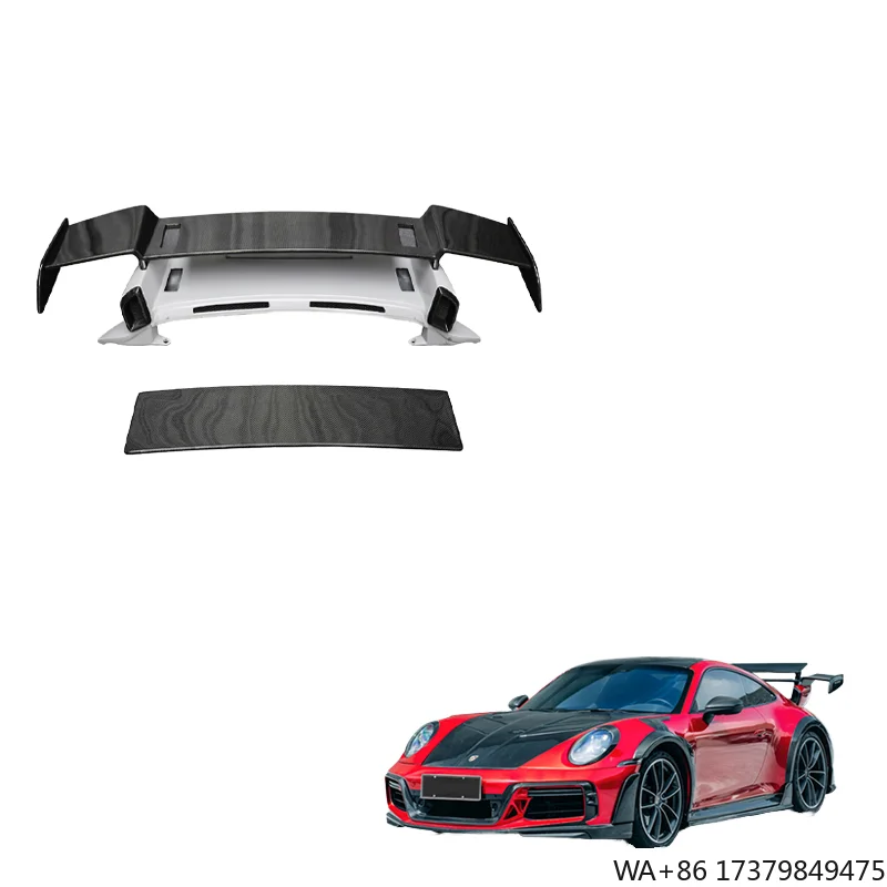 

CS TKT GTR StreetR Ducktail Spoiler Car Rear Wing Trunk Spoiler Wing for Porsche 911
