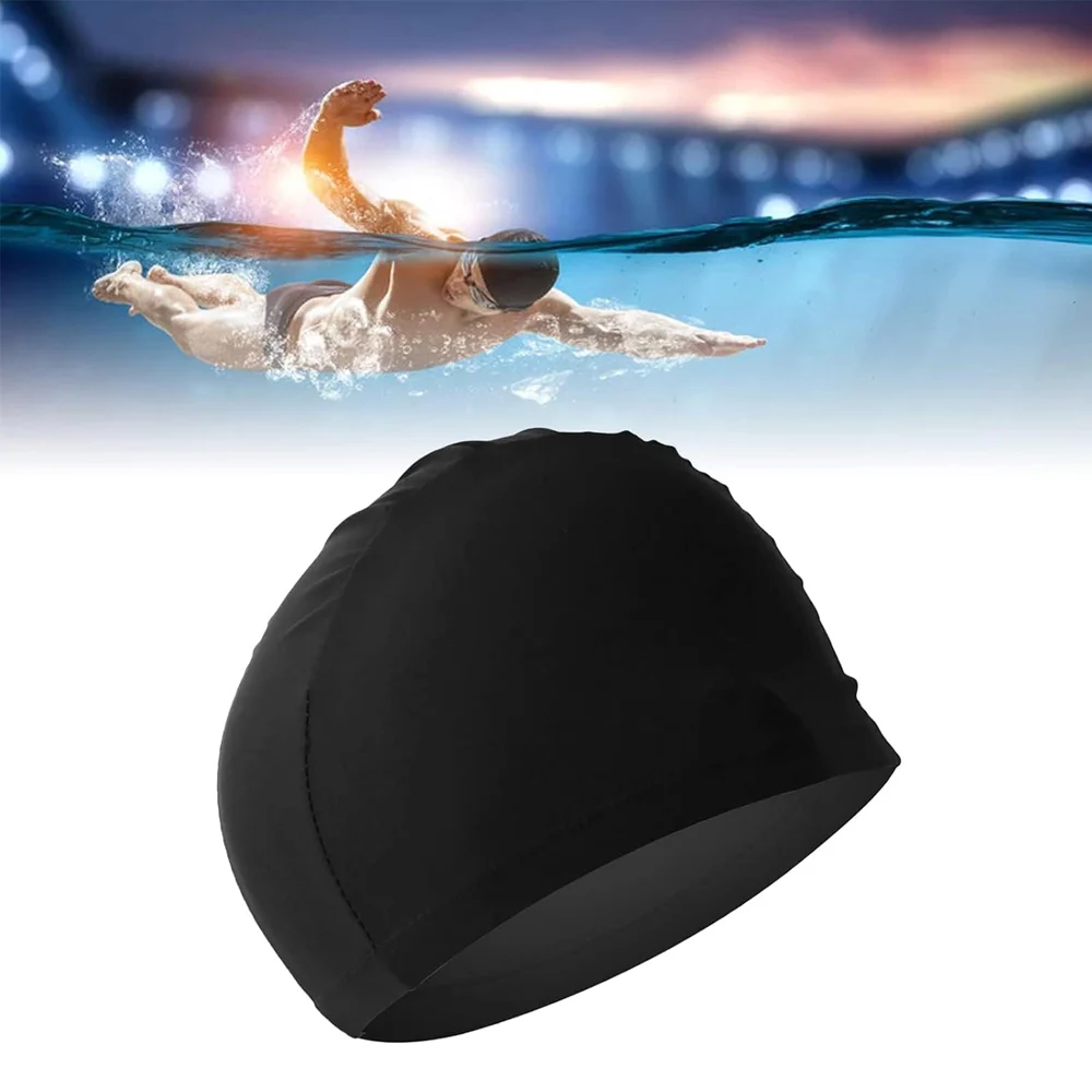 Swim Caps for Women Men High Elasticity Swimming Caps Omfortable Swim Hats Keeps Hair Clean Breathable, Loose Size, Unisex