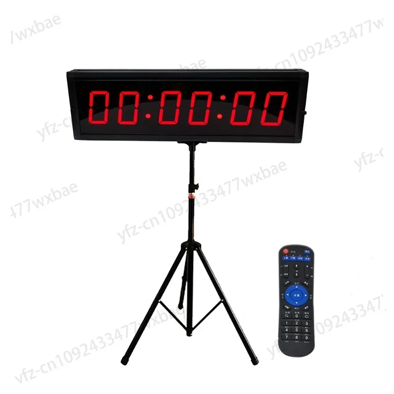 

Competition-specific led timer track and field marathon basketball fitness cycle hand clap countdown electronic stopwatch