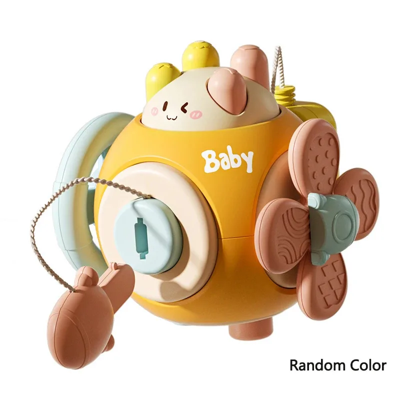 

Busy Board SensoryToys,6 In 1 Busy Activity Cube Practice Skills Activity Cube Toys Early Educational Travel Toys For Toddlers