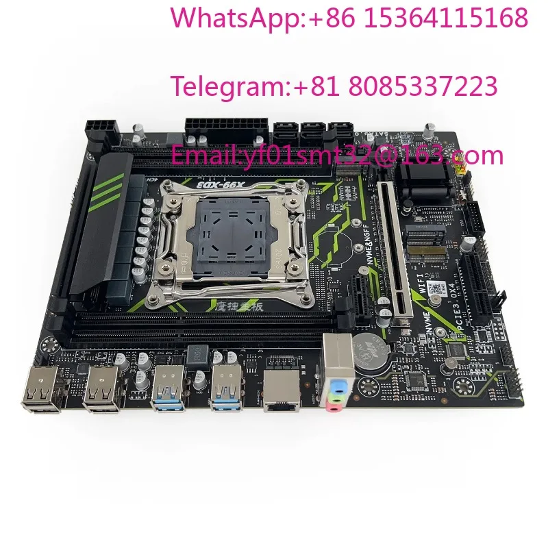 2Pcs X99 XD3 DDR3 LGA2011-3 Motherboard Support ECC Server CPU 2686V4 Desktop Mainboard For Xeon Server Assembly