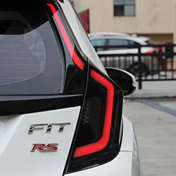 Auto Rear Back Lamps For Honda Fit GK5 2014-2020 LED Car Taillights Assembly Upgrade Dynamic Streamer Brake Lights Accessories