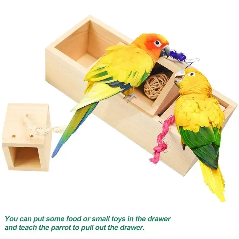 

3pcs parrot toy bird supplies, puzzle training rings, foraging combination toys set, bird toys