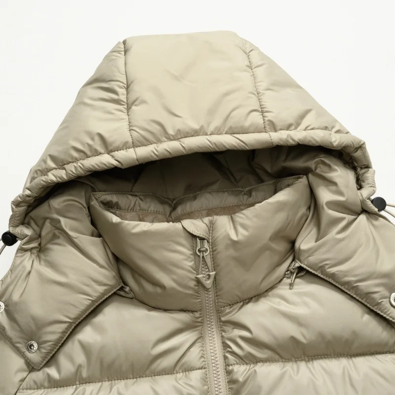 Men's 2026 Winter Thick down Cotton Jacket 30D Soft Bread Cotton Coat for Warmth New Cotton Jacket for Men