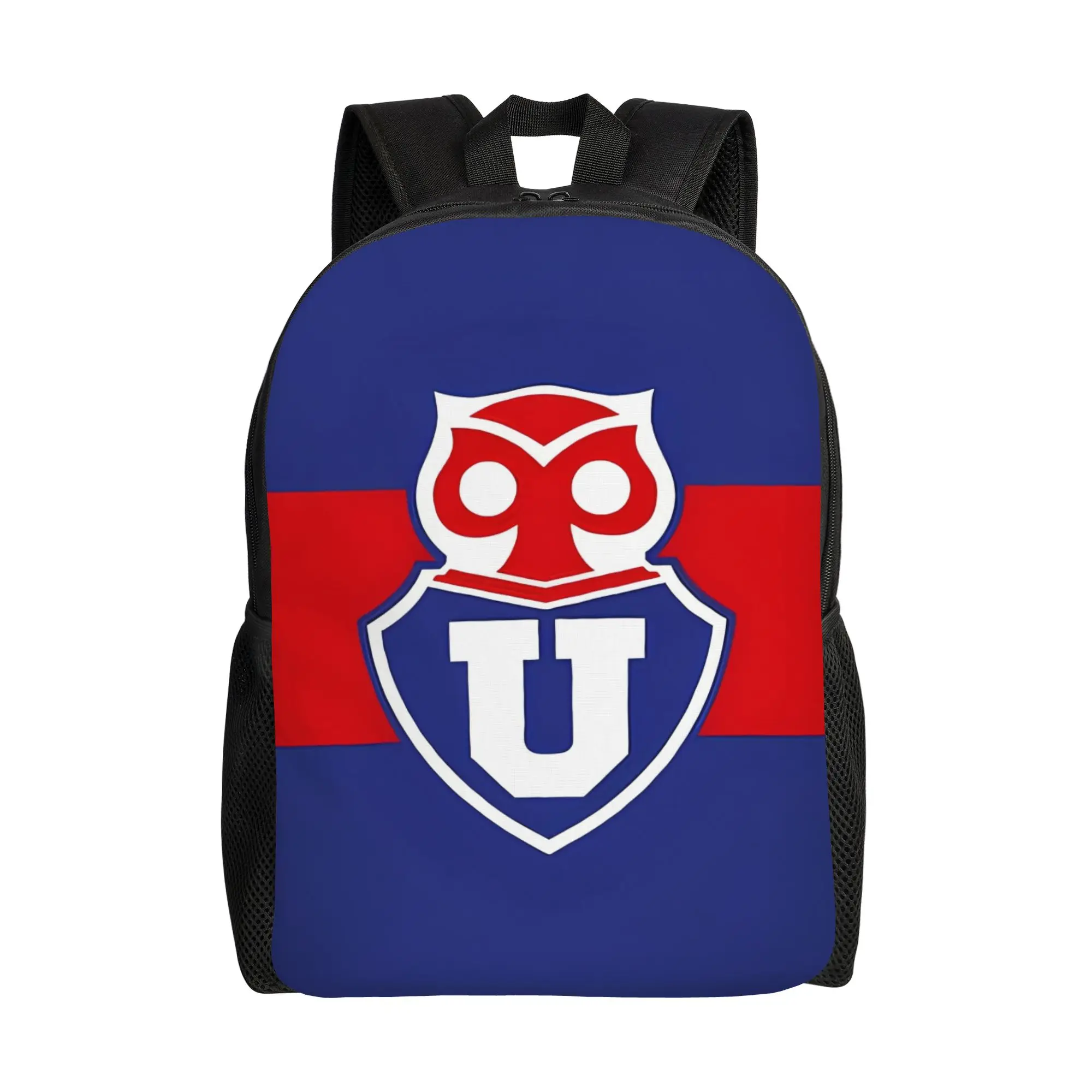 Club Universidad de Chile Copa Chile Backpack Cool Student Work Daypack Soccer Laptop Computer Shoulder Bag Lightweight