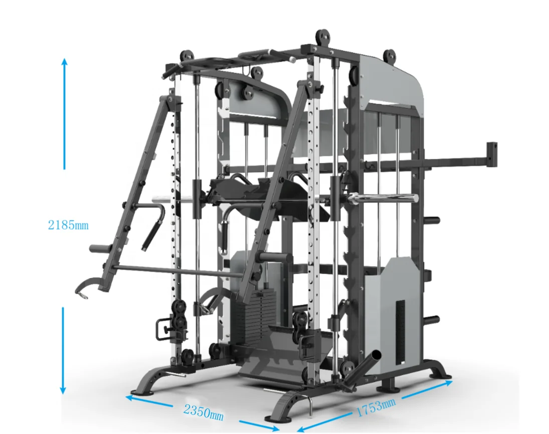 معدات رياضية فاخرة عالية الجود - مراجعة Home Gym With Smith Machine وسعره