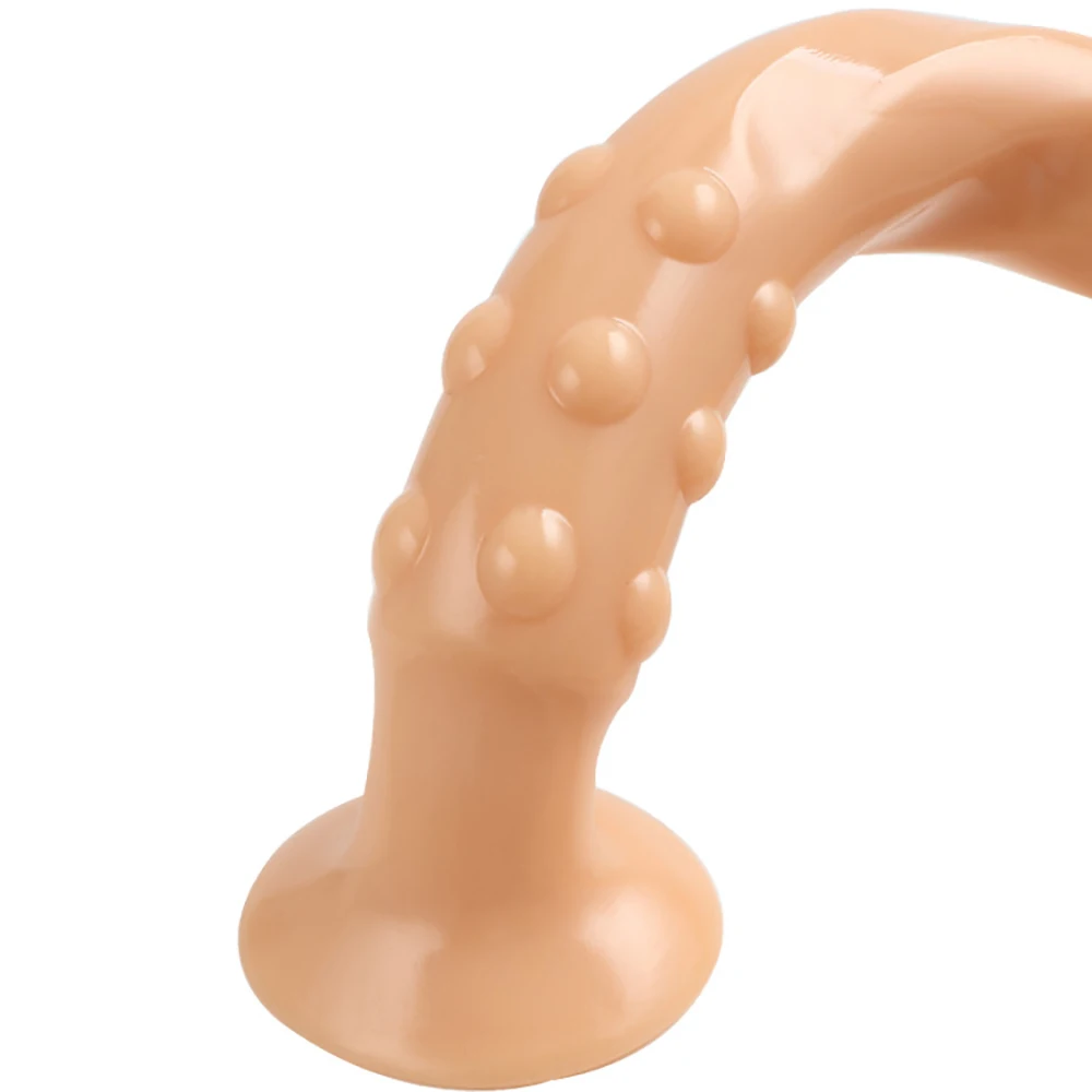 65CM Super Long Anal Plug Dildos Stimulate Anus and Vagina Soft Anal Dilator Butt Plug Sex Toy Butt Plug for Women and Men Adult