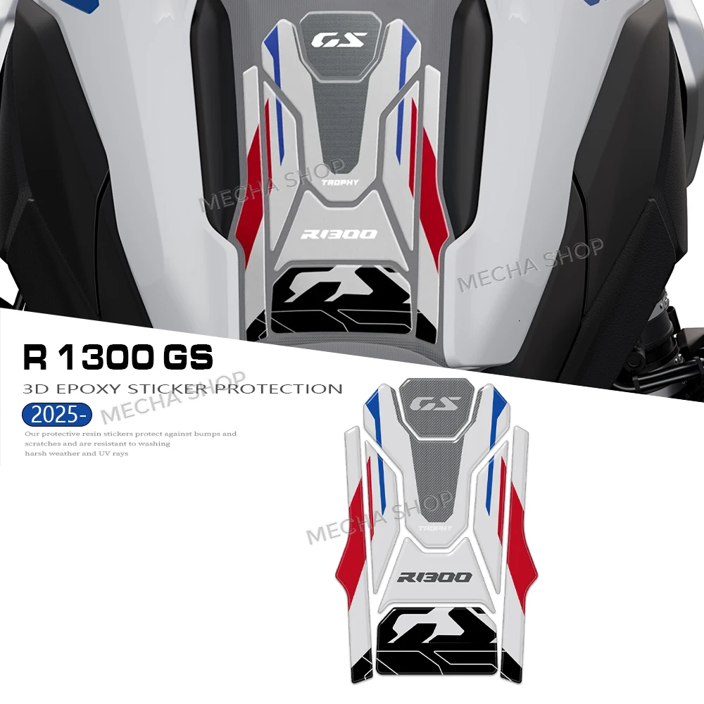 

For R1300GS GS1300 Trophy 2026 3D Sticker Protection Tank Pad Protection Kit Motorcycle Accessories