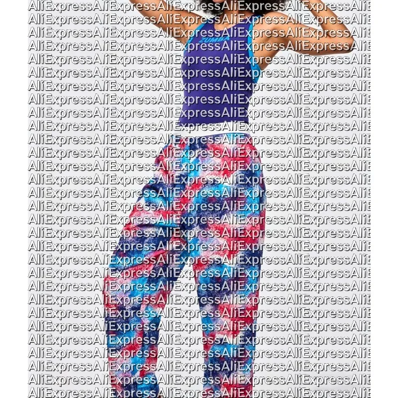 

2026 New Product Colorful Dopamine 3D Leisure Printed Aerobic Dance Yoga Fitness Pants Adult and Children's Sports Loose Pants