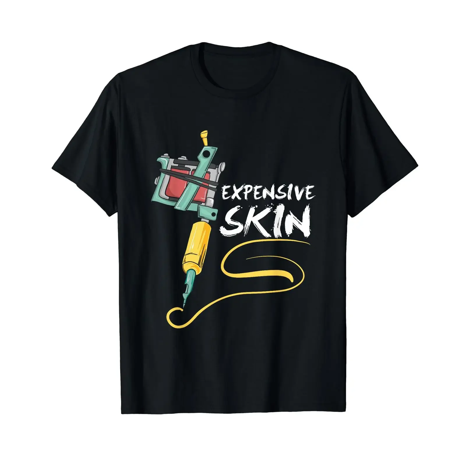 Teure Haut I Ink Lover Tattoo Artist Addict T Shirt vintage Washed Casual Breathable Top For Everyday Wear Versatile graphic