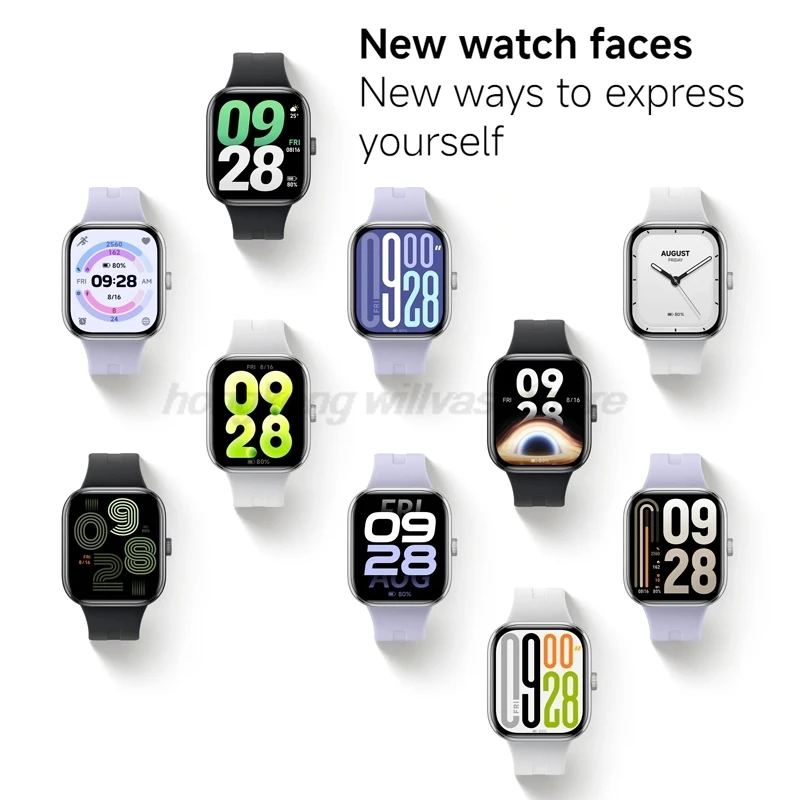 الإصدار العالمي من ساعة Xiaomi Redmi 5 2.07 بوصة شاشة AMOLED 150+ أوضاع رياضية بطارية 550 مللي أمبير في الساعة لمراقبة معدل ضربات القلب والأكسجين في الدم #6