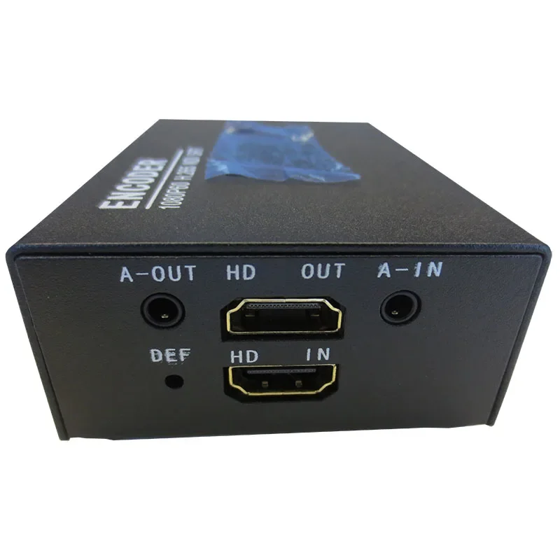 OTV-ENC1 NDI H.265 H.264 HDMI-compatible Video SRT HLS RTMP Streaming Encoder Decoder with USB Video Recording facebook Youtube