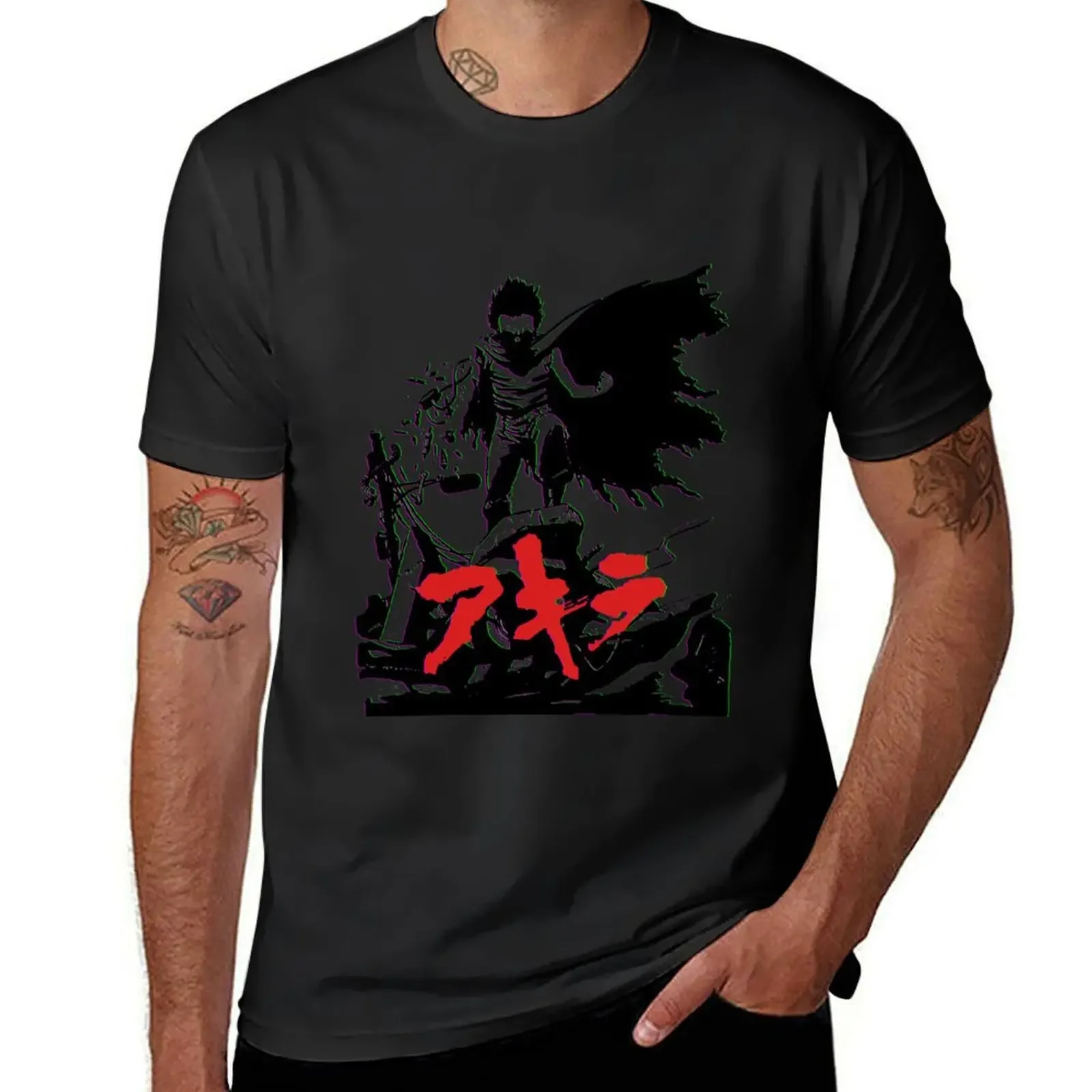 AKIRA - Tetsuo T-Shirt Aesthetic clothing customs plus size men clothing