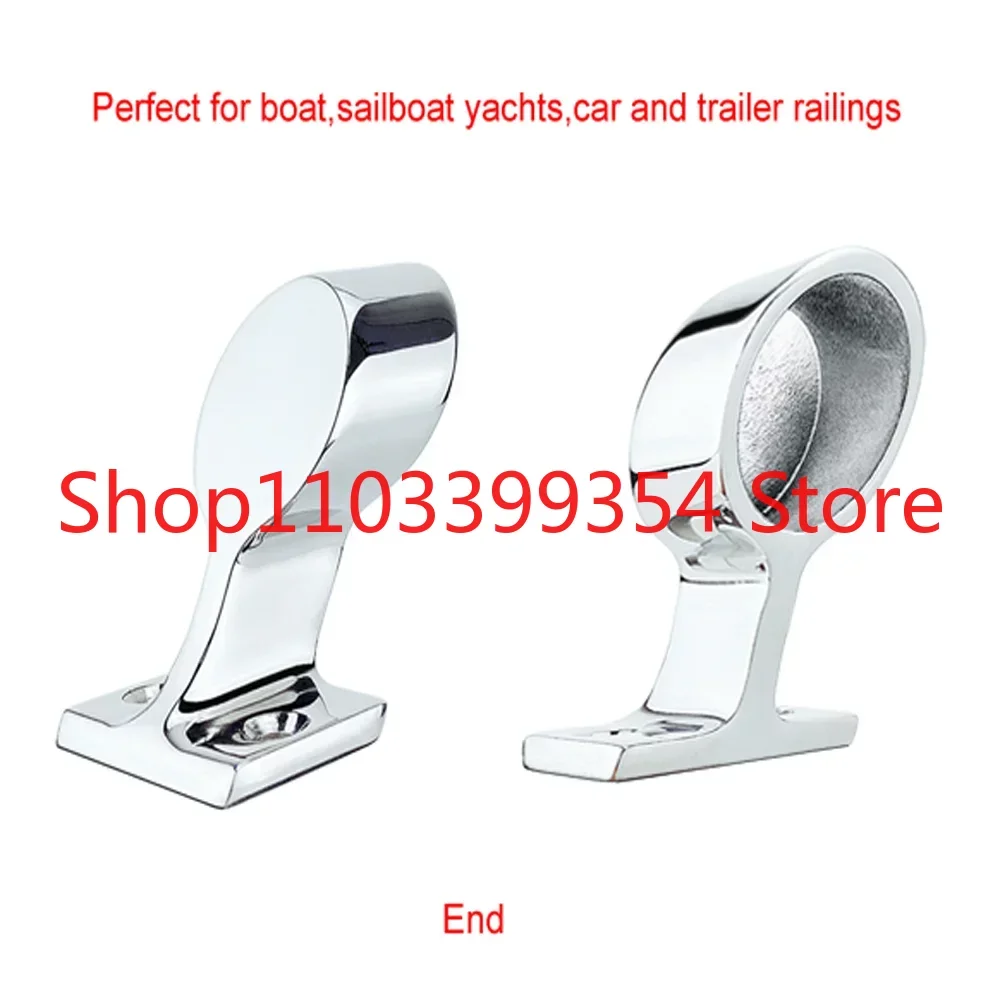 1pc Angles 316 Stainless Steel Boat Hand Rail Fitting Marine Railing Support Bracket Tube Stanchion Hardware Yacht Accessories