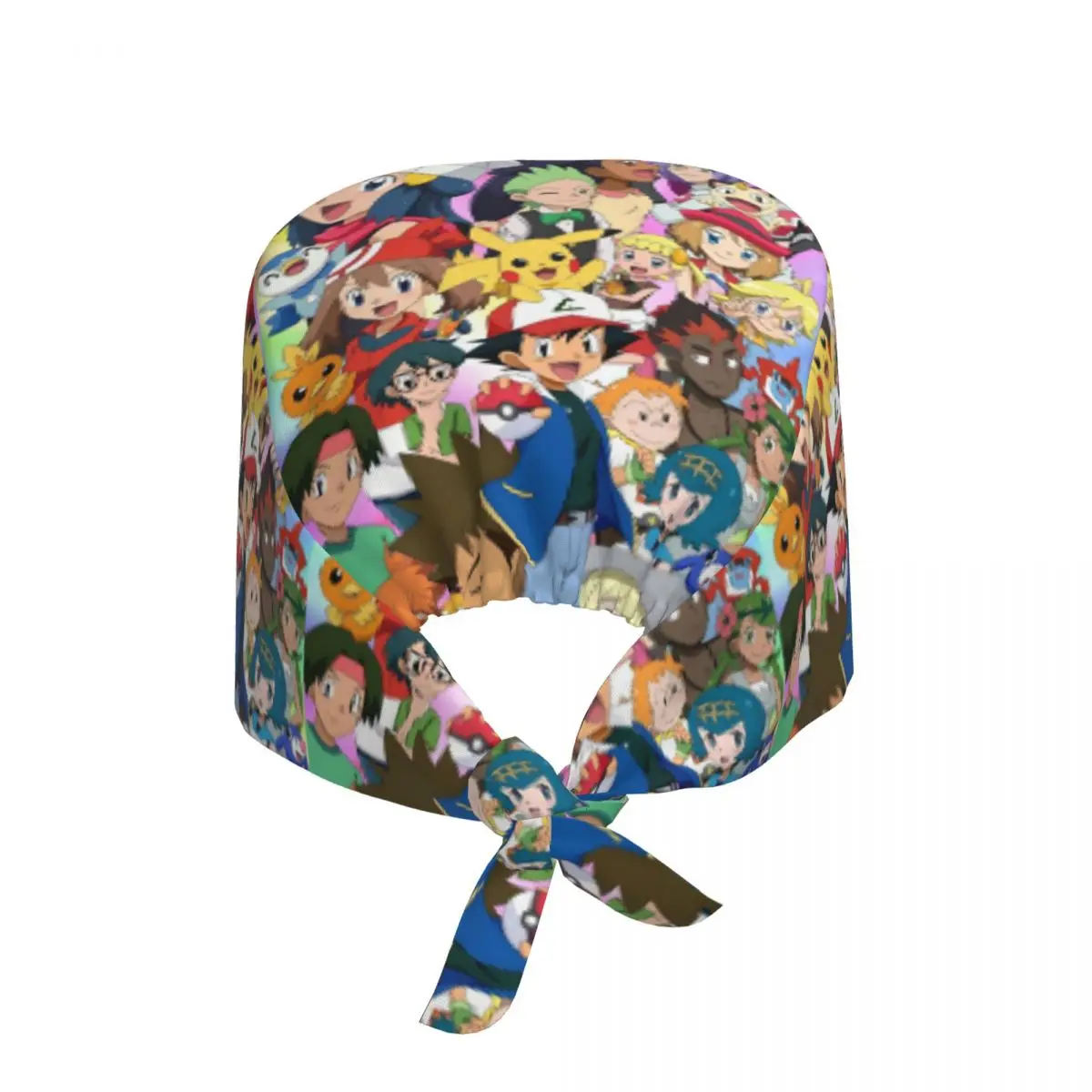 Custom B-Bikachus With Friends Working Cap Surgical Hats Men Women Anime Operating Room Cap Operator Hats Lab Works Hat