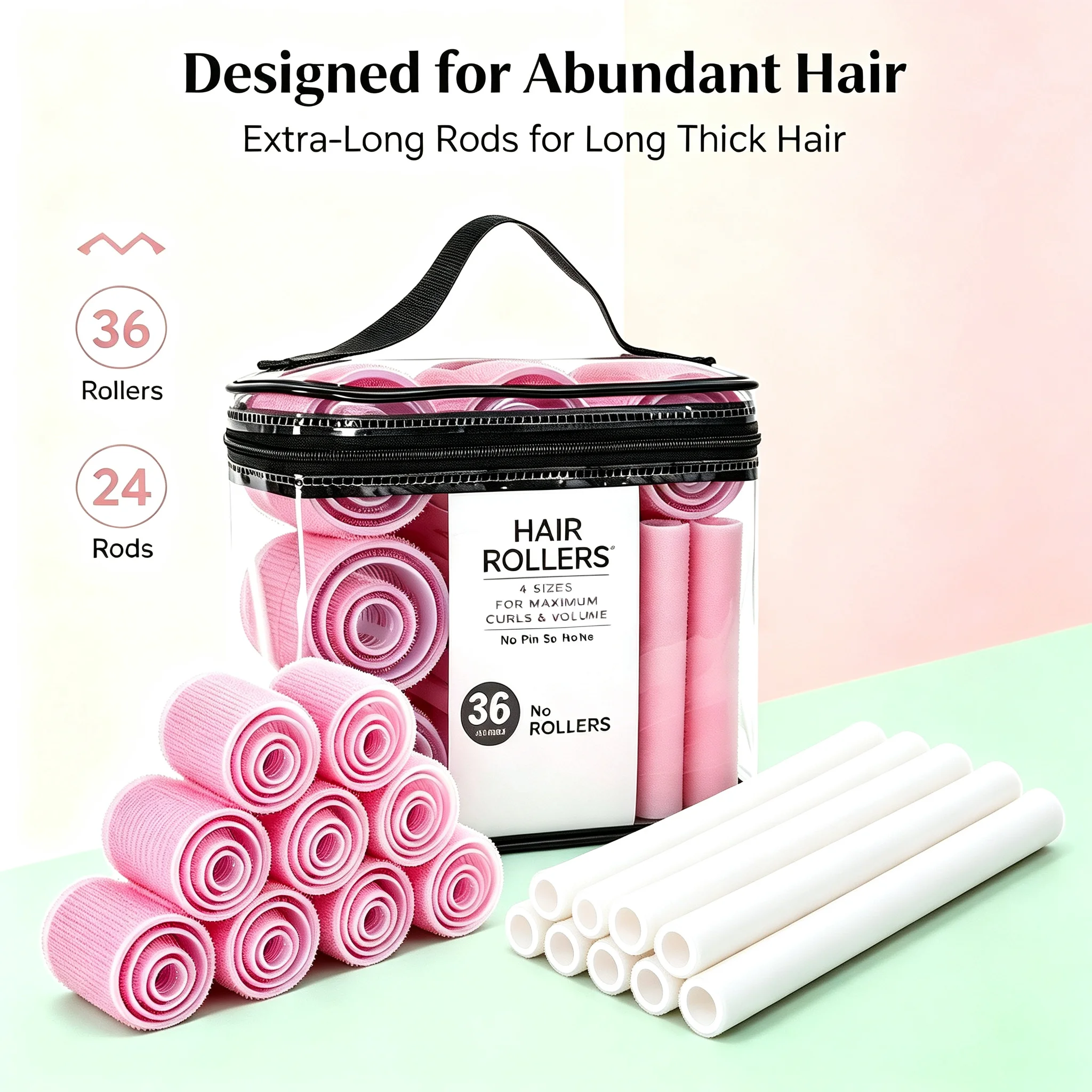 WANMEI No‑Heat Foam Hair Rolle - Sleeping Pack Overnight recension och pris