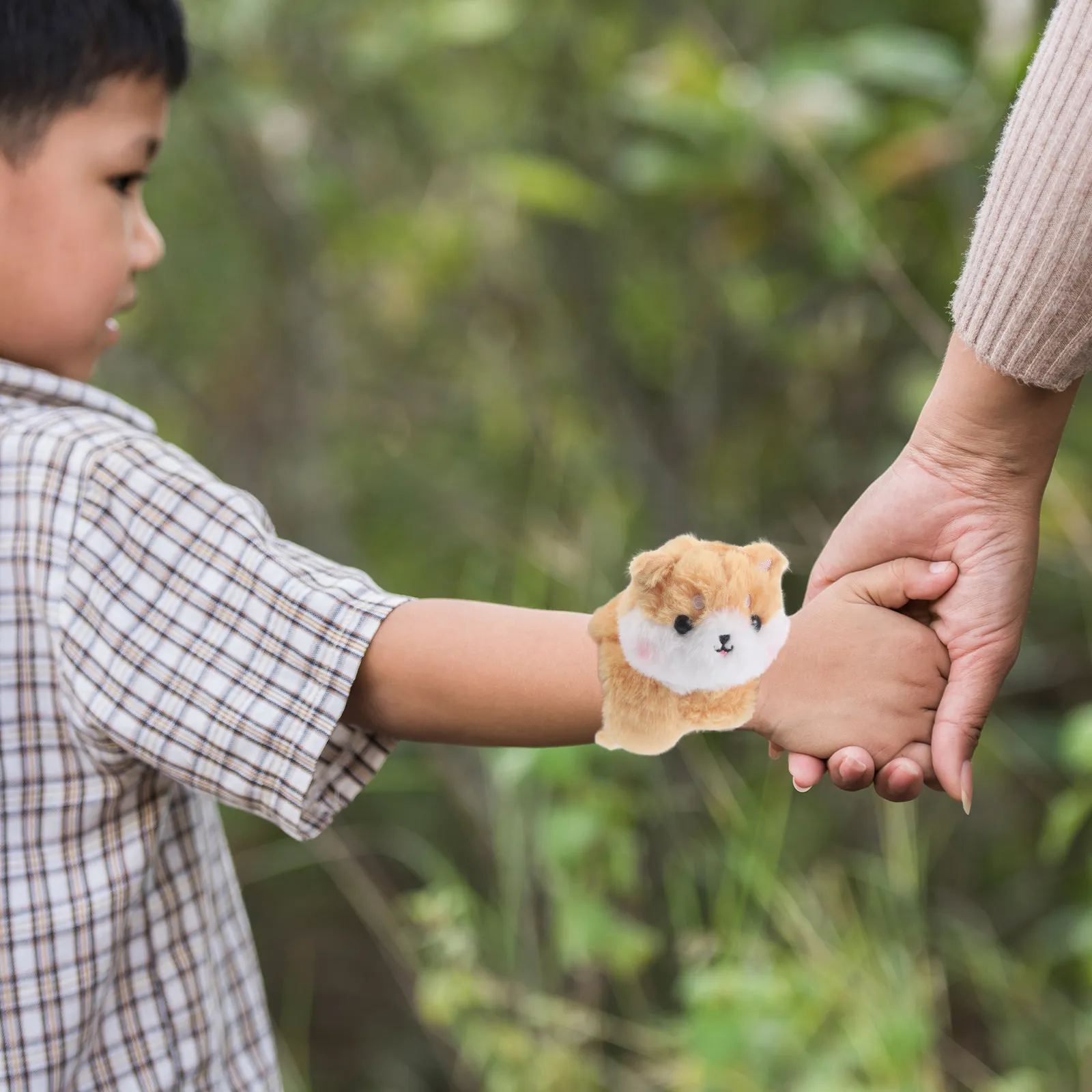Stuffed Animal Slap Bracelet Stuffed Dog Hugger Slap Band Comfortable Secure Fit Long Service Life Party Supplies Decorative