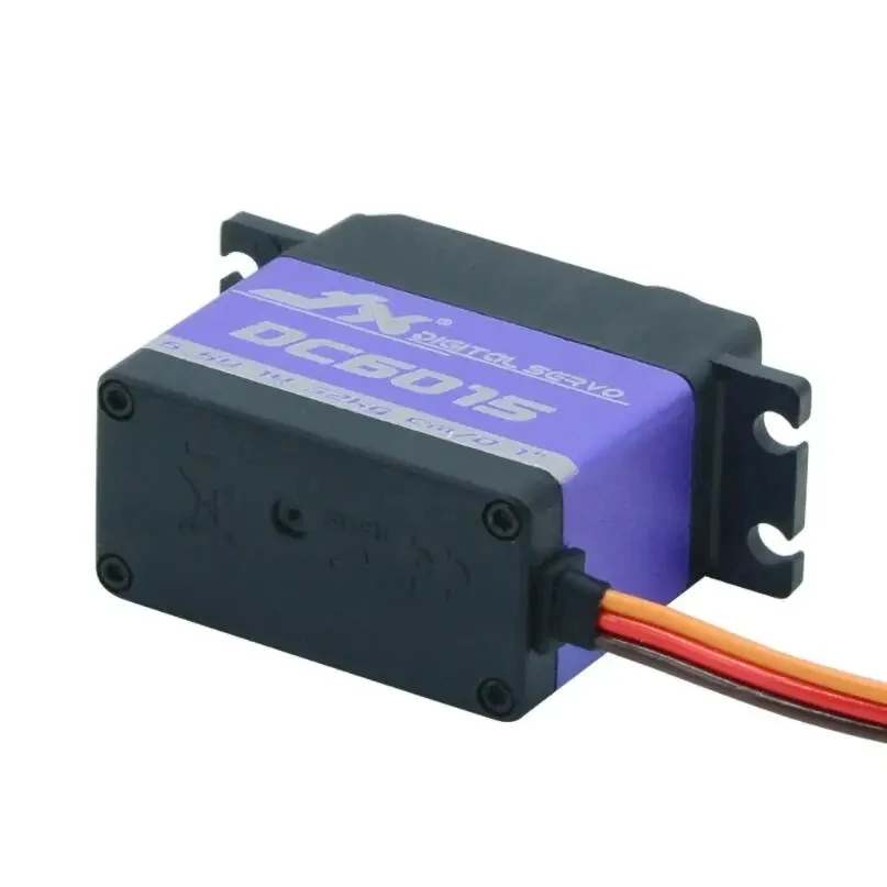 Jx Rc Servo Dc6015 4.8-6.6V 15Kg Metalen Versnelling 0.1 Sec Grote Koppel Digitale Servo Voor Rc Auto Robot Vliegtuig Vliegtuig Accessoires