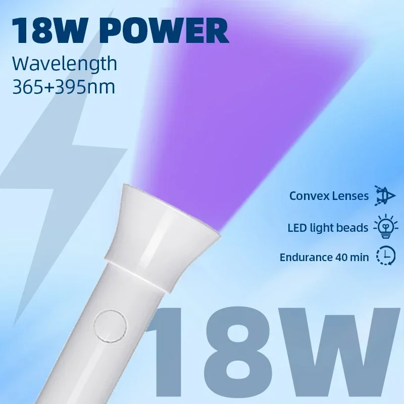 Draadloze draagbare mini-nageldrogerlamp UV LED-nagellicht voor het uitharden van alle nagelgel USB oplaadbare nagelkunsttool Thuisreizen Gebruik