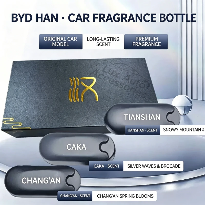 For BYD Han L Car Aroma Set OEM Fragrance Bottle Spare Parts for BYD Han EV Han DM-i P Built-in Vehicle Aromatherapy System