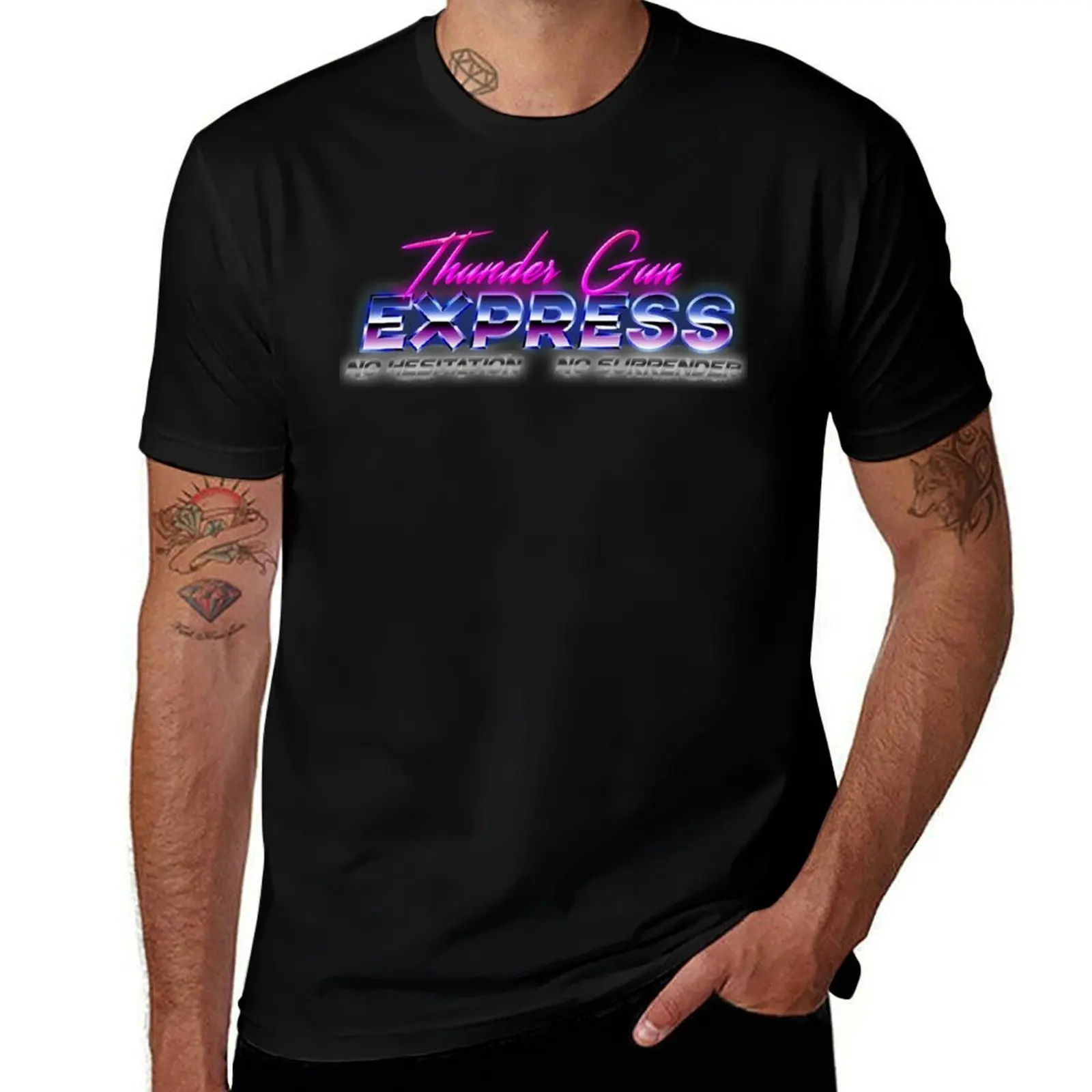 Thunder Gun Express Essential T-Shirt Outdoor Sports Short Sleeve Top