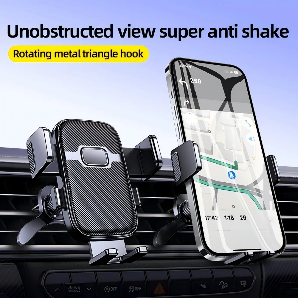Universal Car Air Outlet Mount Phone Holder With Parking Number Plate Car Air Vent Mobile Stand 360° Rotation Smartphone Holder - view 6