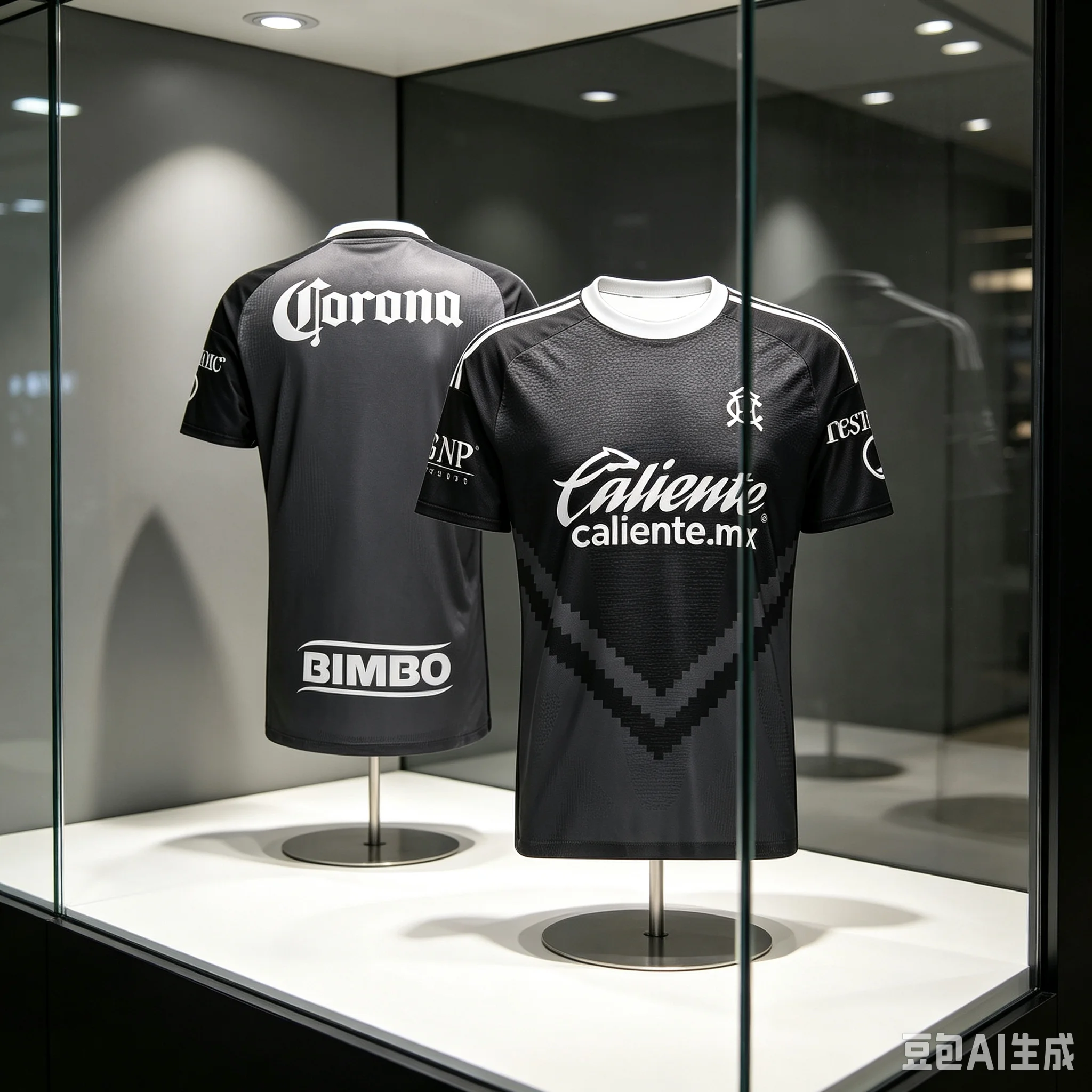2026 Saison Club America Fußballtrikot, 3D-Druck Trikot, Herren Sommer-Trainings-Shirt, Atmungsaktiv und Schnelltrocknend – Detail 6