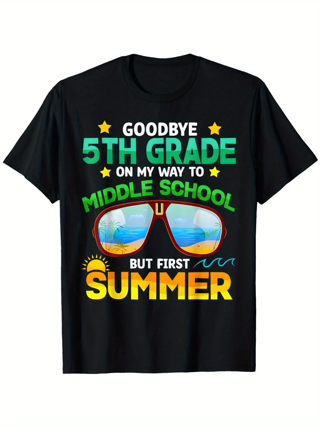 5th Grade Graduation T-Shirt - 100% Cotton 180g, 
