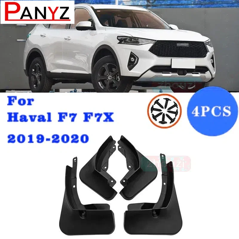

Car Mud Flaps For Great Wall Haval F7 F7x 2019 2020 Mudguards Splash Guards Fender Mudflaps Accessories