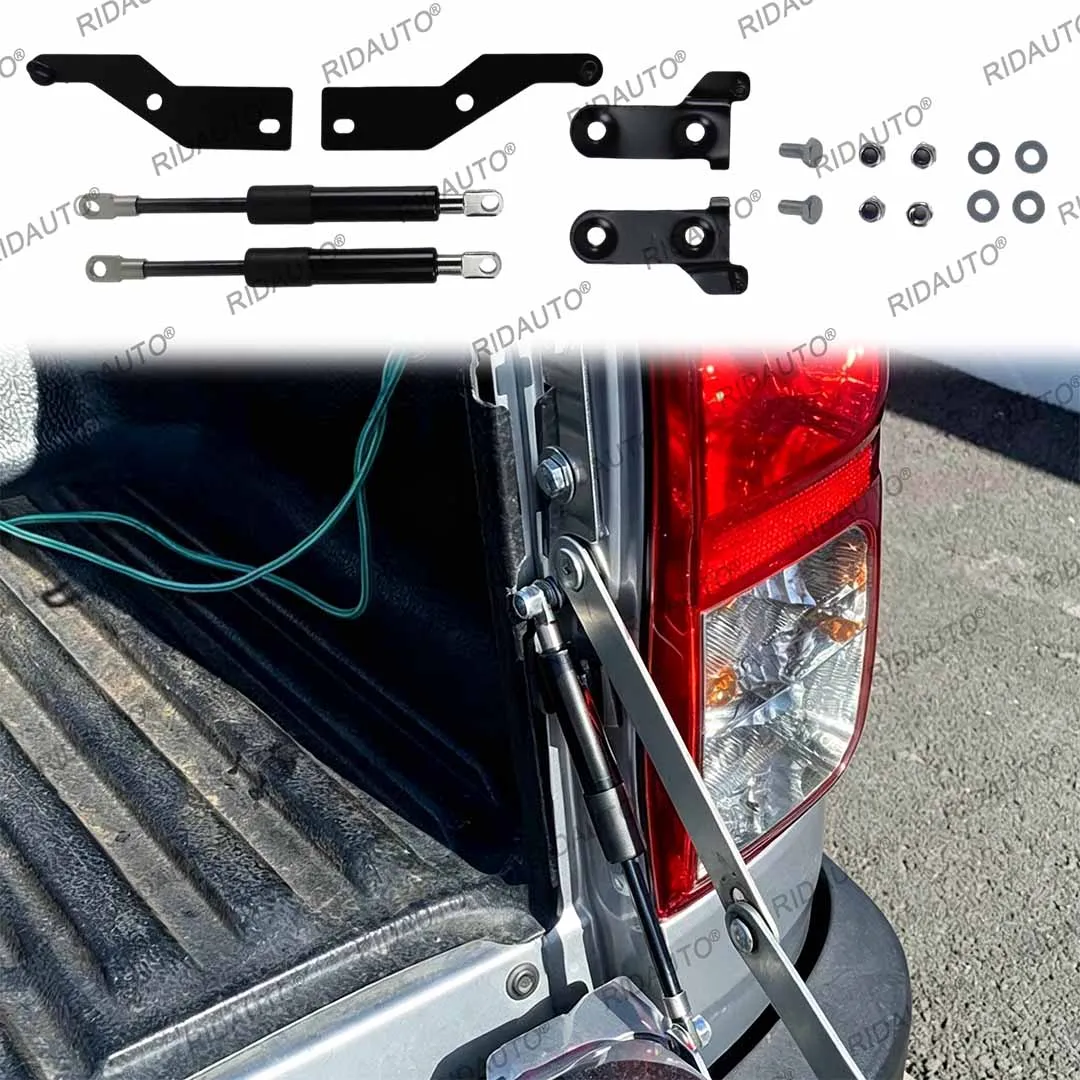 Steel Tail Rear Gate Door Tailgate Oil Damper Strut For Hilux Travo 2026 & Revo 2023-2025 Car Exterior Parts Slow Down Easy UpSt