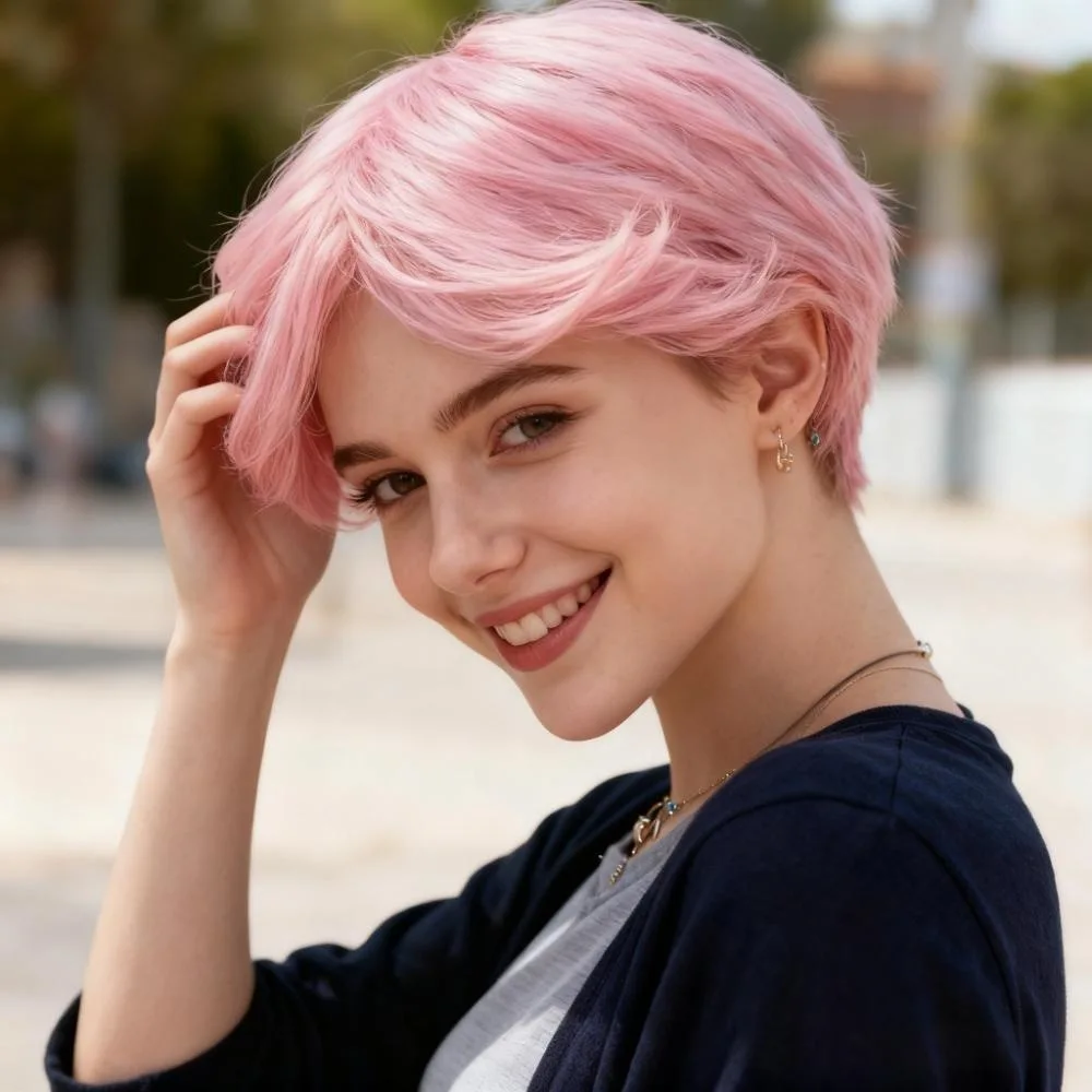 nova-peruca-temu-rosa-com-aspecto-natural-estilo-europeu-e-americano-cabelo-medio-curto-liso-de-fibra-quimica