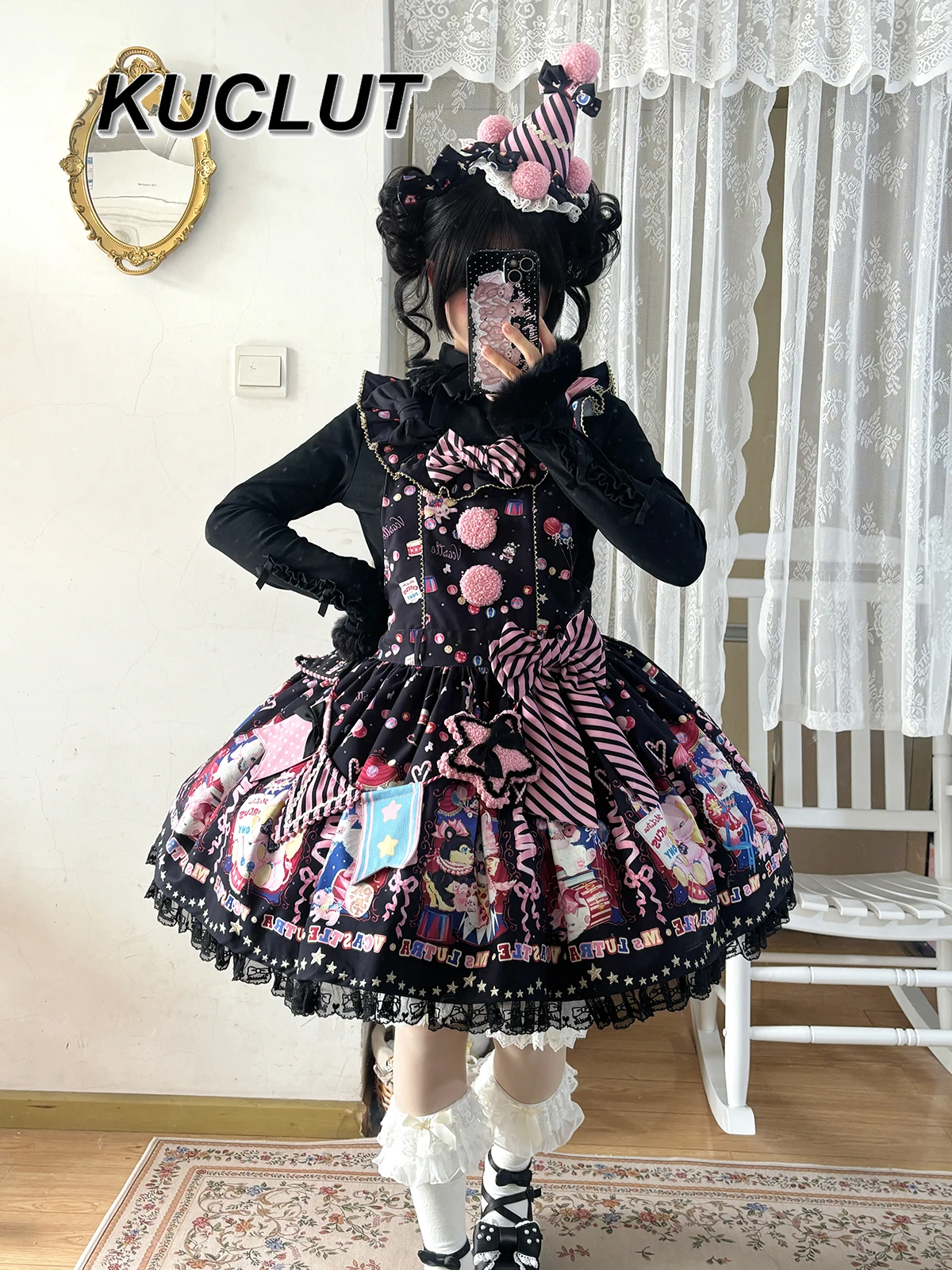 Accessoires de Cosplay pour femmes, chapeaux doux et mignons, à la mode, nouveau Style Lolita, chapeau Kawaii, accessoires pour filles, Clip, 2025
