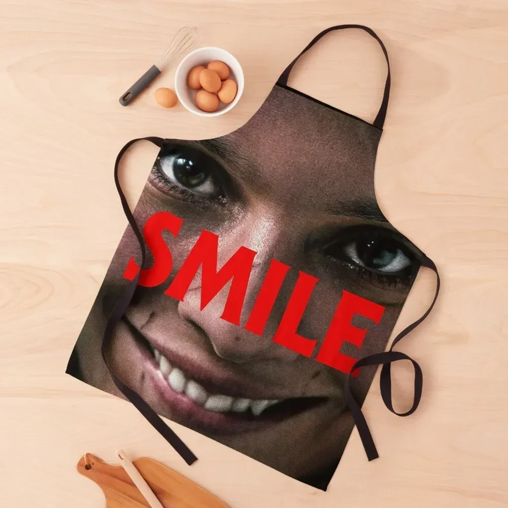 

Smile Movie 2022 Apron kitchen girl bib Cute Kitchen Accessories Women's Home Clothes Apron