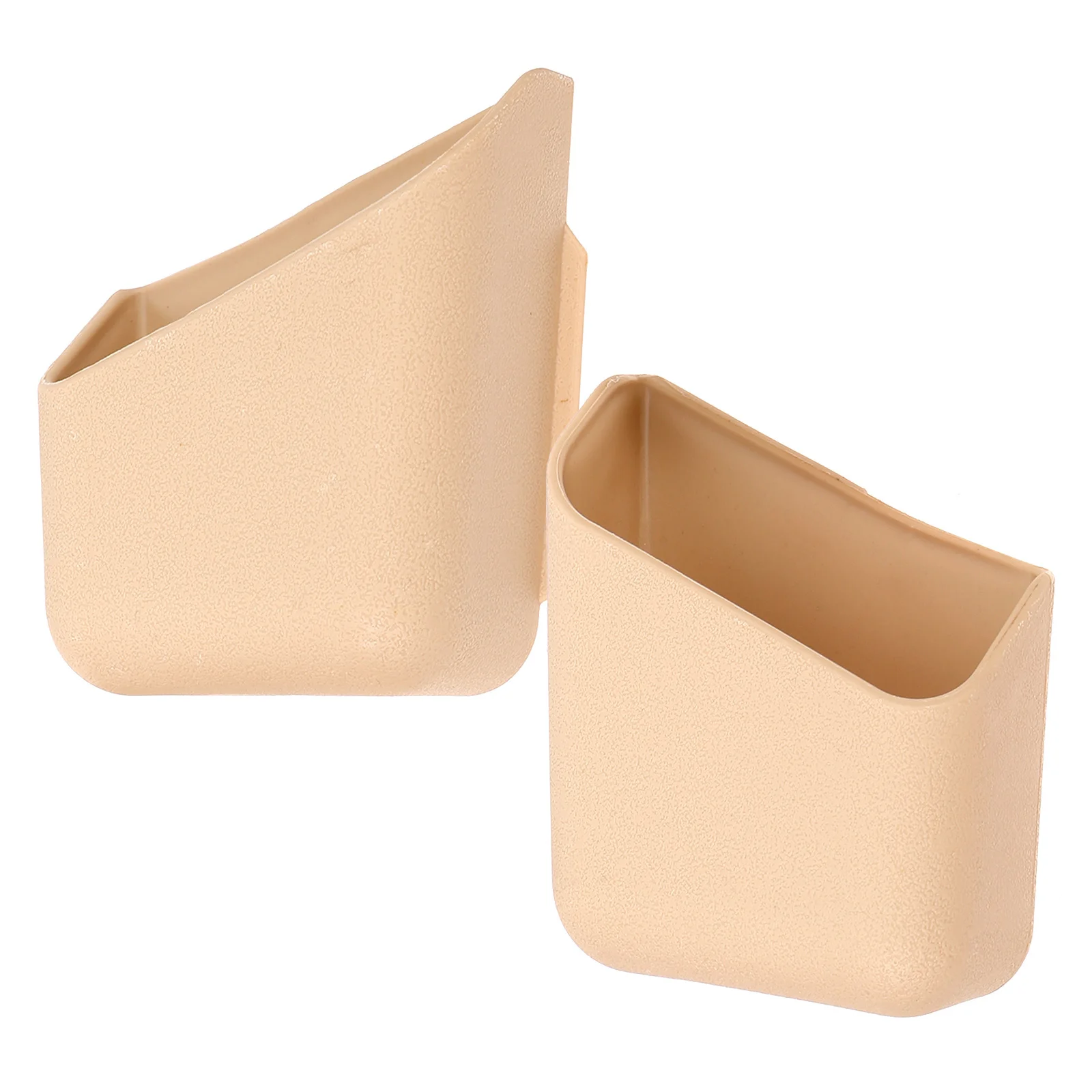 

2pcs Car Storage Phone Storage Box Box Adhesive Mount Vehicle Organizer For Glasses Phone Cards Sundries Holder Container