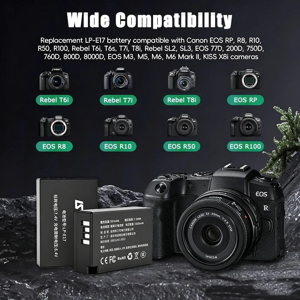 LP-E17 Battery for Canon Camer - Canon Camera Eos R8 ulasan dan harga