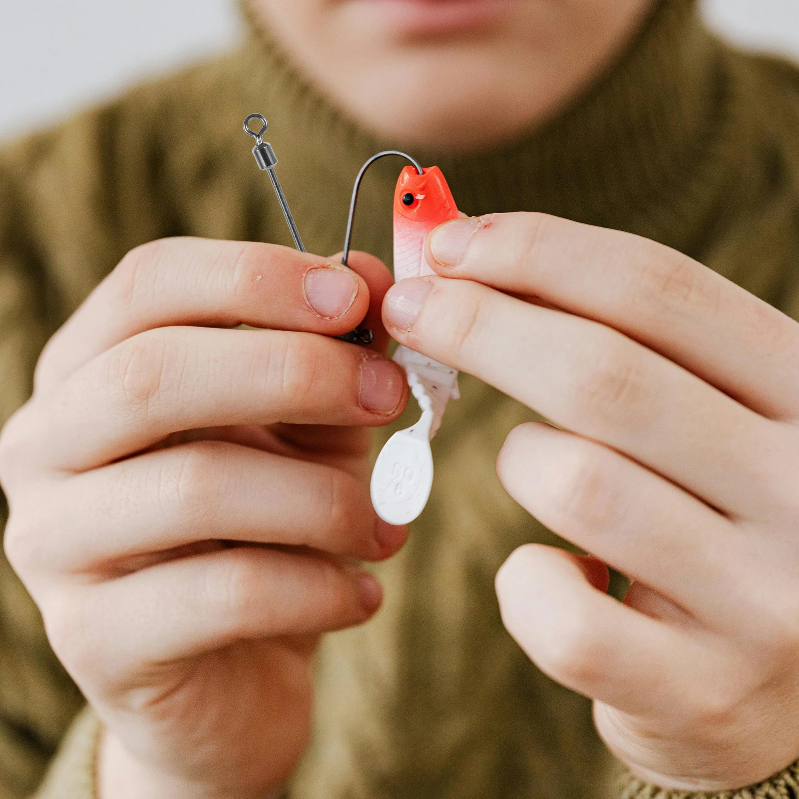 

Lure Pin Closed Mouth Fishing Bait Pins Accessories Hooks Stainless Steel Metal