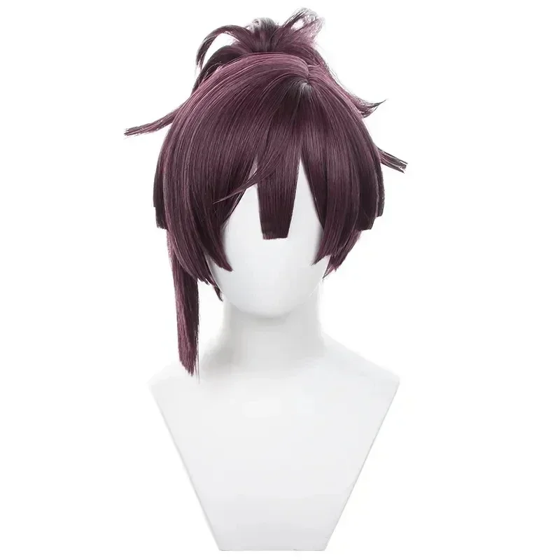 Anime Jigokuraku Yuzuriha Cosplay Costume Wig Kunoichi Outfit Hell's Paradise Fox Sumire Purple Uniform Halloween Party Women