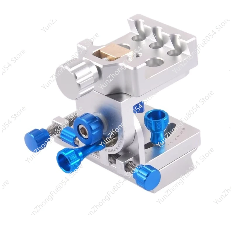 

S8177 Astronomical Telescope Micro-movement Gimbal, Locked Without Shaking, Supports 1/4 Screw Fixing V-groove Fixing