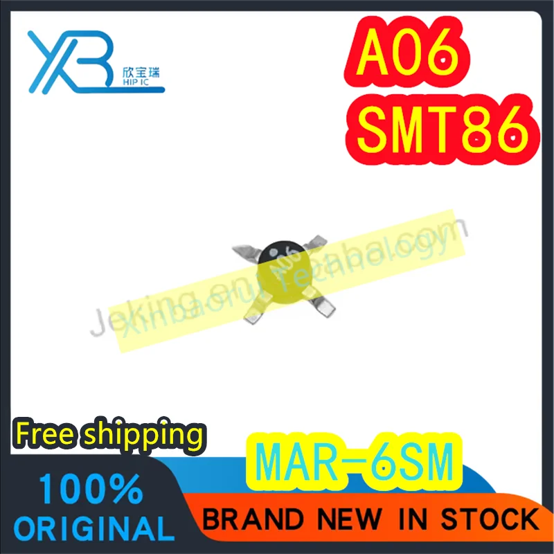 

(10/50pieces) MAR-6SM Parts Marking A06 AO6 SMT-86 Cross RF/Microwave Broadband Low Power Amplifier Chip Brand New Free shipping