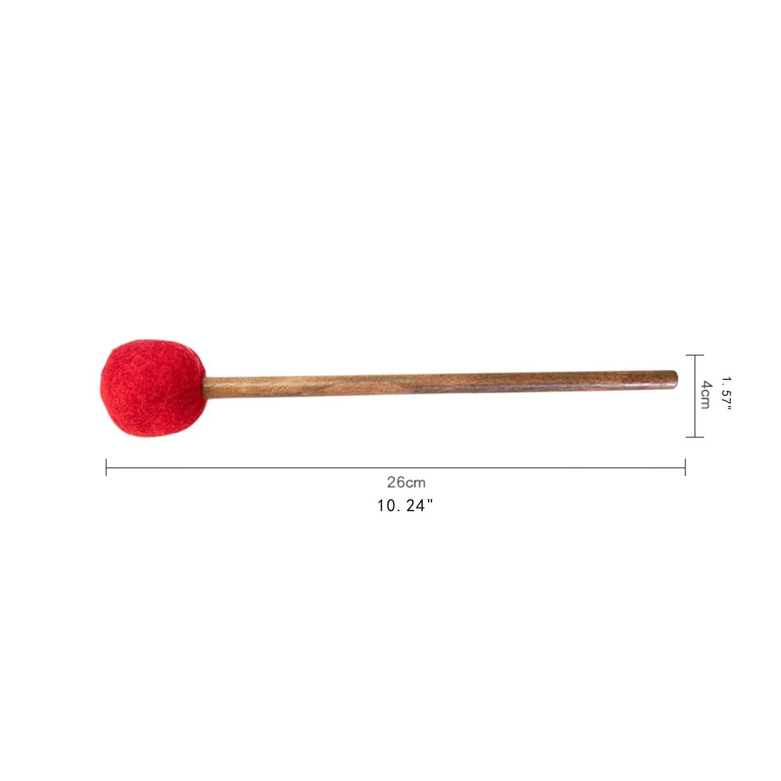 Sound Bowl Mallet Handmade Easy to Grip Replacement Anti Slip Drumstick