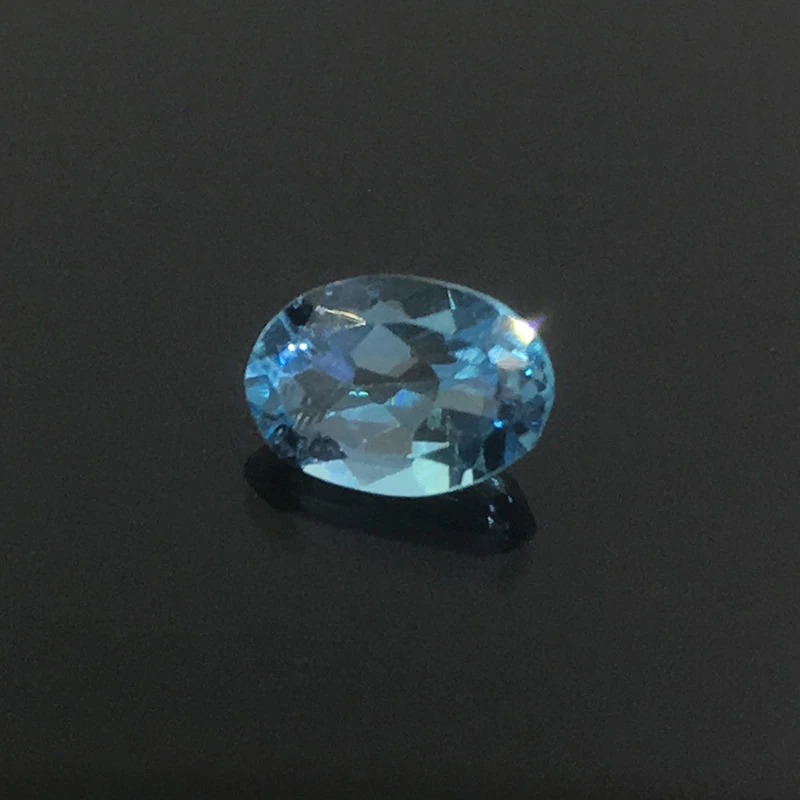 5*7mm 0.6 Ct Oval Shape Natural Topaz Loose Gemstone for Jewelry Shop High Quality Natural Topaz Loose Stone