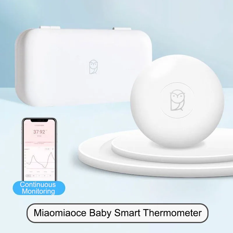 

Цифровой умный термометр Miaomiaoce для младенцев: точное измерение, постоянный мониторинг, оповещение о высокой температуре, умные устройства для дома