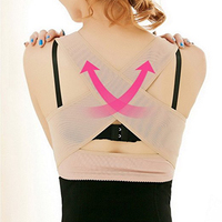 Posture Corrector Women Sweat Absorption Breathable Adjustable Support Brace Correct Humpback Shoulder Pain Long Sitting Workers